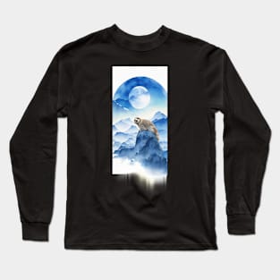 Zen sloth Long Sleeve T-Shirt